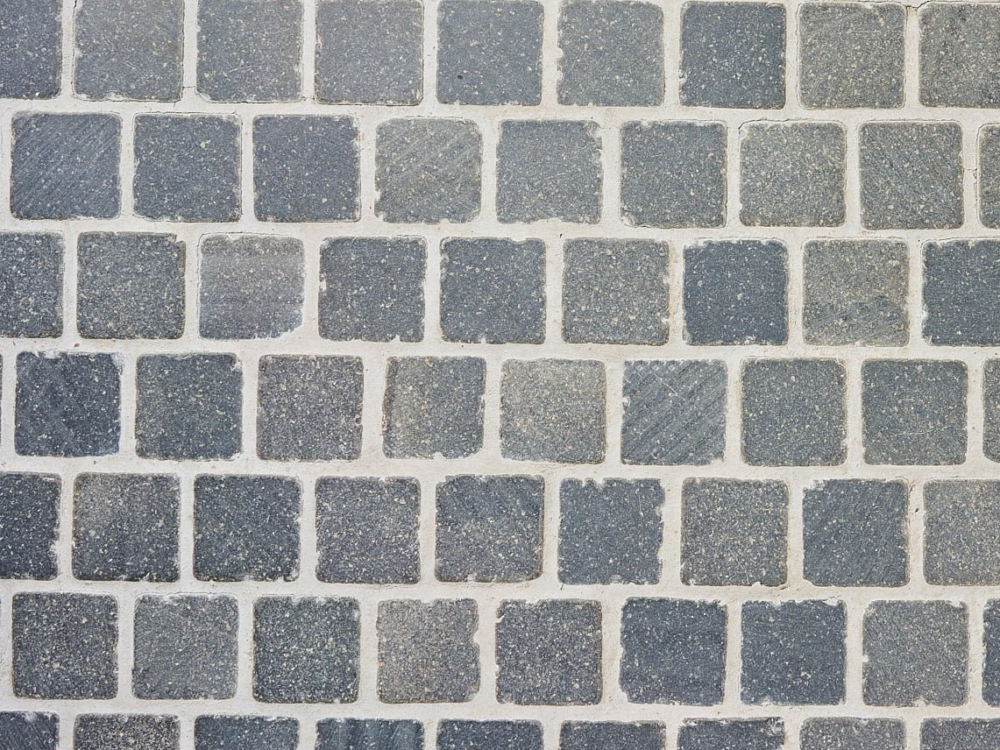 Tiev Bluestone Cobblestones Close up