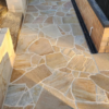 Inca Quartz Crazy Pave pathway