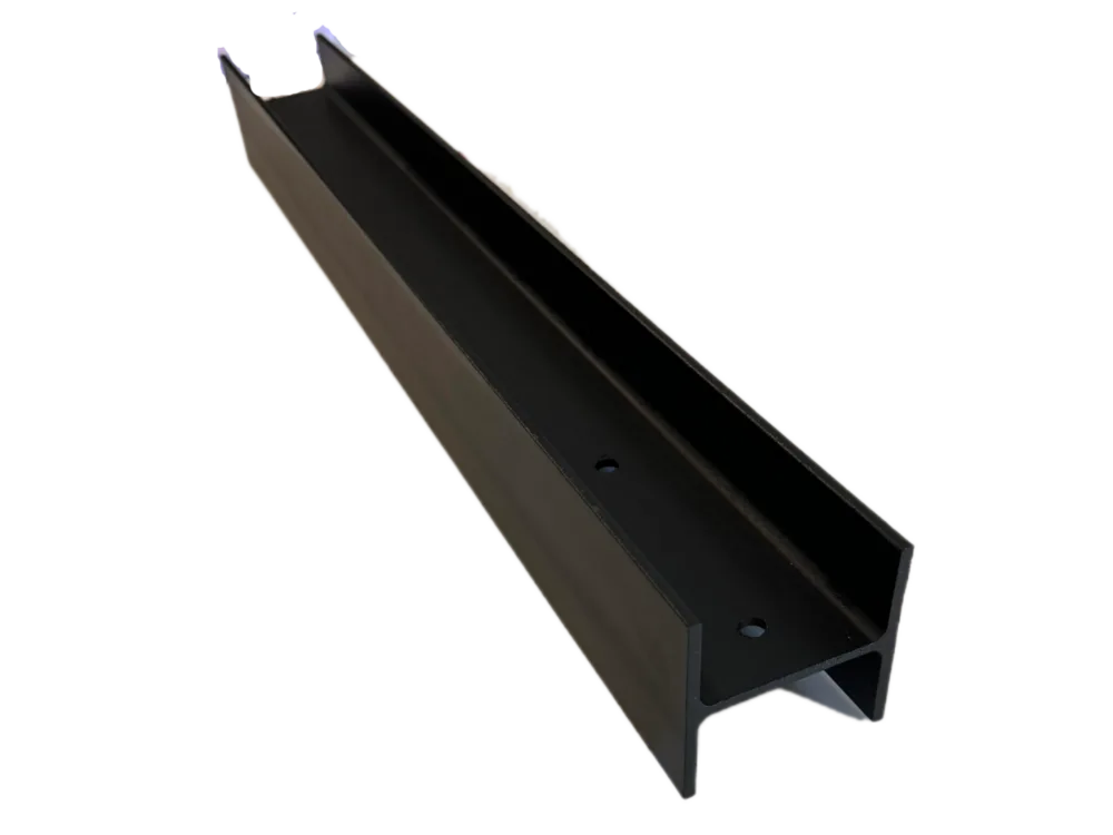 100mm Black H Posts